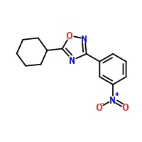 Best price/ 5-Cyclohexyl-3-(3-nitrophenyl)-1,2,4-oxadiazole  CAS NO.442571-86-0